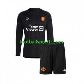 Tenue Manchester United Gardien Enfant Troisieme 2023-2024 Maillot de Foot ML
